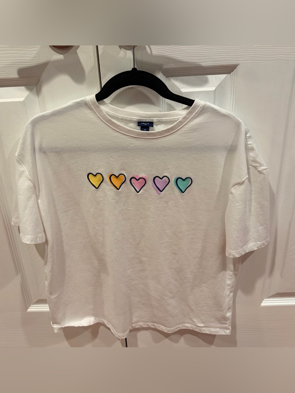 Roller Rabbit White Tee with Heart - XS